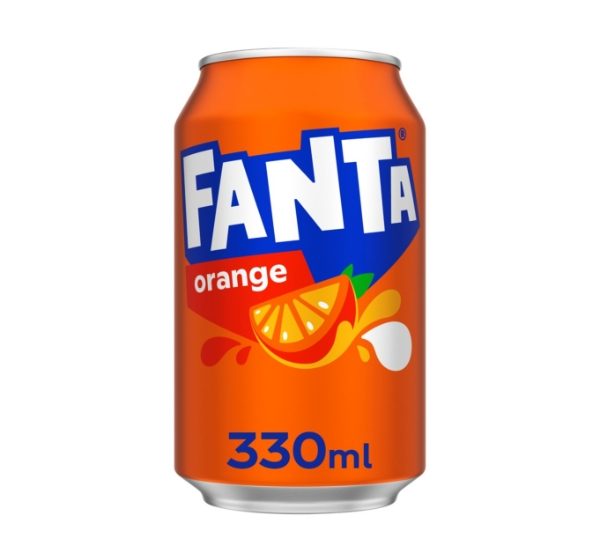 Fanta Orange Cans 330ml x 24 