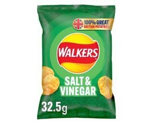 Walkers Salt & Vinegar Crisps x 32