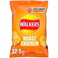 PRE-ORDER 3 DAYS - Walkers Roast Chicken Crisps x 32