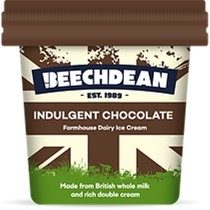 Beechdean Chocolate Ice Cream 140ml x 24