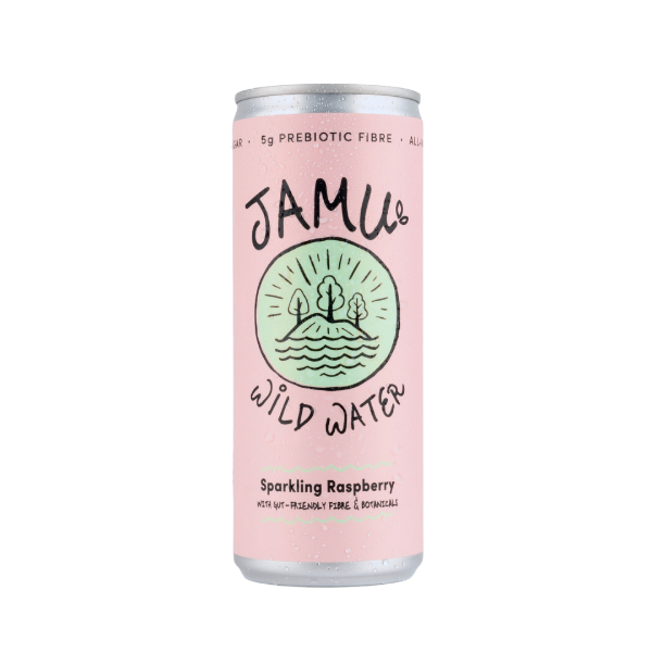 Jamu Wild Water Sparkling Raspberry 250ml x 12