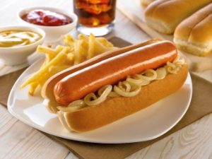 (PO) 6.5" Top Sliced Hot Dog Roll 50g x 72