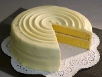 WHOLE - Tangy Lemon Fudge Cake