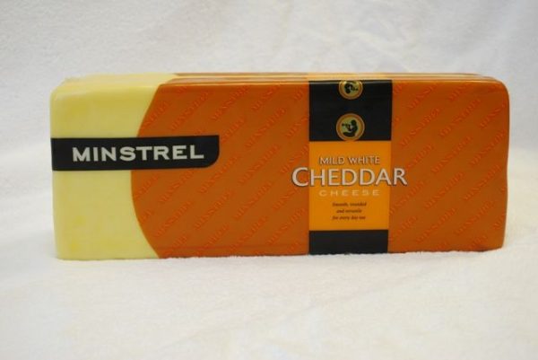 Mild Cheddar Block 4-5kg (PRICE PER KG)