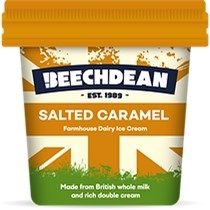 Beechdean Salted Caramel Ice Cream 140ml x 24