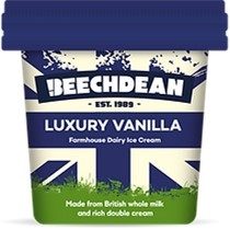 Beechdean Luxury Vanilla Ice Cream 140ml x 24