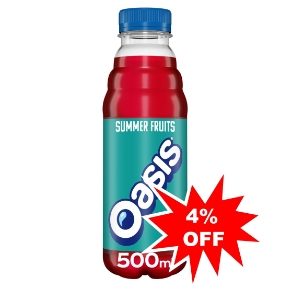 Oasis Bottled Summer Fruit 500ml x 12