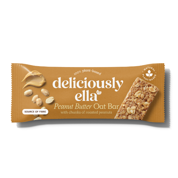 DeliciouslyElla Peanut Butter Oat Bar 50g x 16