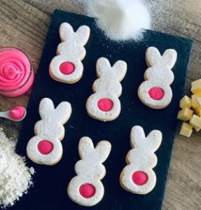 OUT OF STOCK - CAKE* Easter Bunny Shortbreads x 12