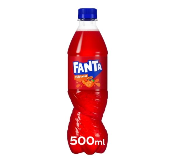 Plastic Bottled Fanta Fruit Twist 500ml x 12