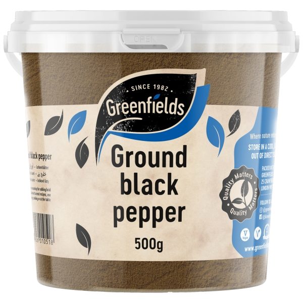 Greenfields Ground Black Pepper 500g