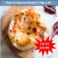 SPECIAL OFFER - Ham & Cheese Basket 110g x 40