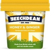 Beechdean Honey and Ginger Ice Cream 140ml x 24