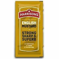 English Mustard Sachets 10g x 200