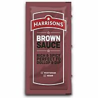 HARRISONS Brown Sauce Sachets 10g x 200
