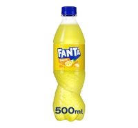 Plastic Bottled Lemon Fanta 500ml x 12 
