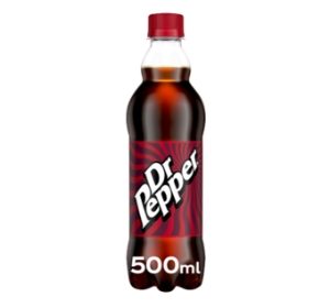 Plastic Bottled Dr Pepper 500ml x 12