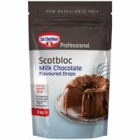 Dr. Oetker Scotbloc Milk Chocolate Drops 3kg