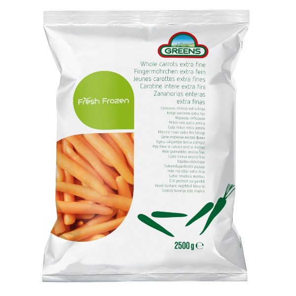 Greens Baby Carrots 2.5kg