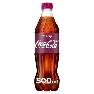 Plastic Bottled Cherry Coke 500ml x 12