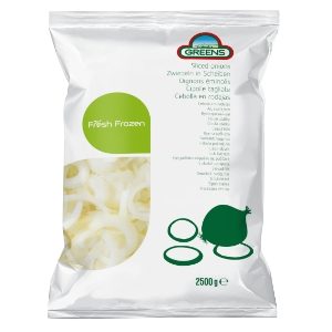 Greens Sliced Onions 2.5kg