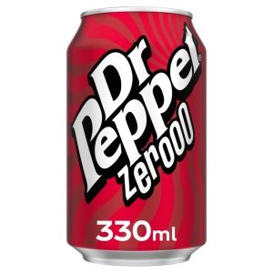 Dr Pepper Zero Cans 330ml x 24