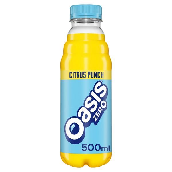 (PO3) Oasis Citrus Punch ZERO Bottles 500ml x 12